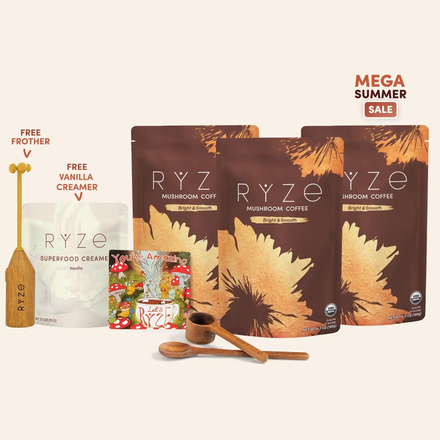 Mushroom Coffee (90 Servings)
